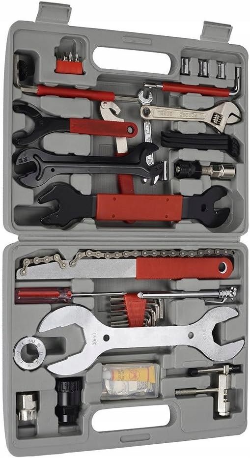 velká sada nářadí na opravu cyklistického nářadí, multifunkční sada