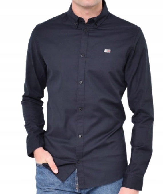 

Koszula Męska Tommy Jeans Czarna Oxford S