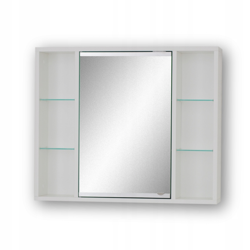 

Szafka wisząca łazienkowa z lustr. Maja 70/B Biała