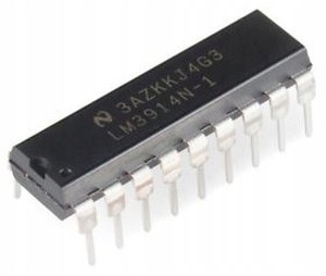 

LM3914 sterownik linijki Led