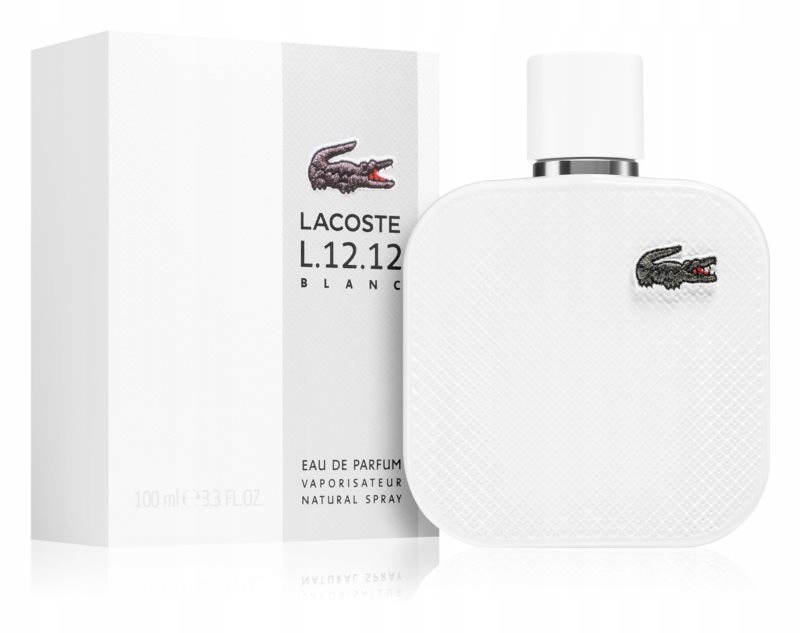 Lacoste L.12.12 Blanc Parfémovaná Voda 100 ml Nové