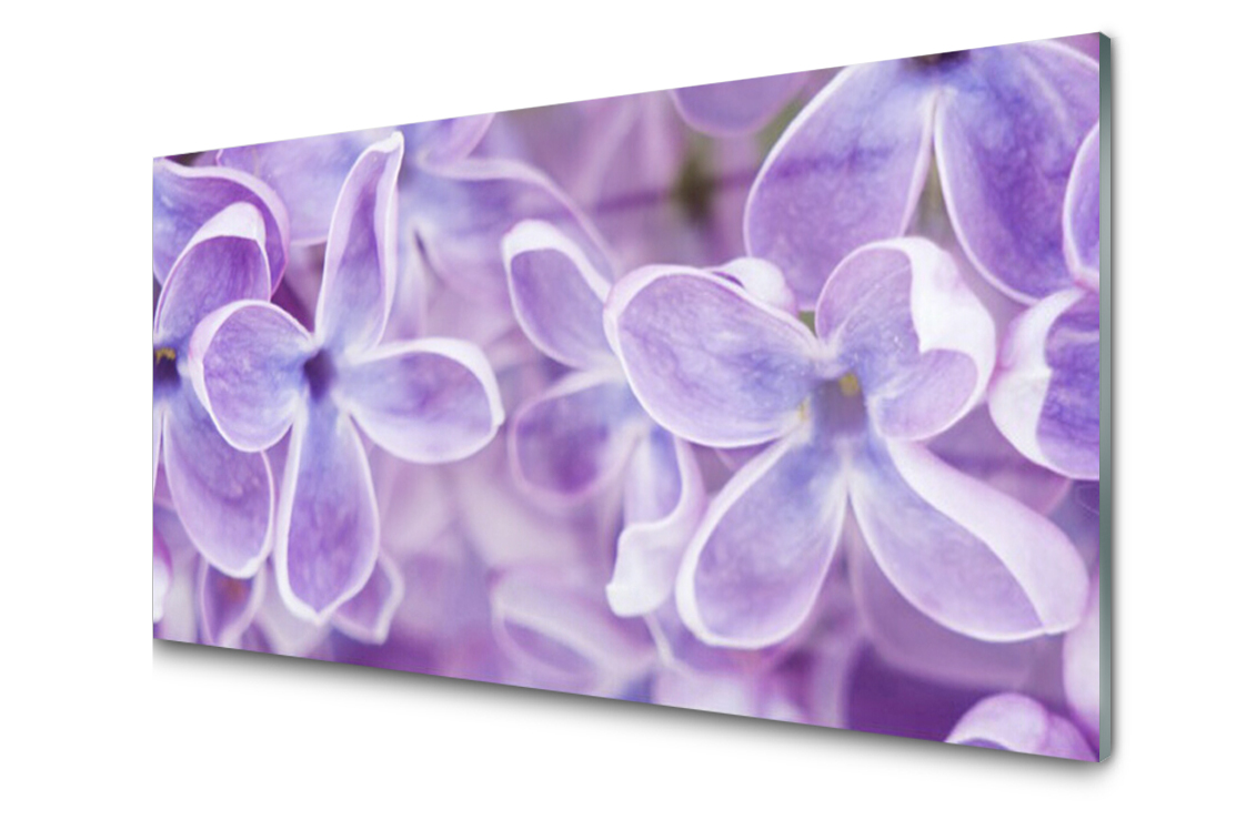 

Panel szklany dekor Kwiaty Roślina 120x60 + Klej