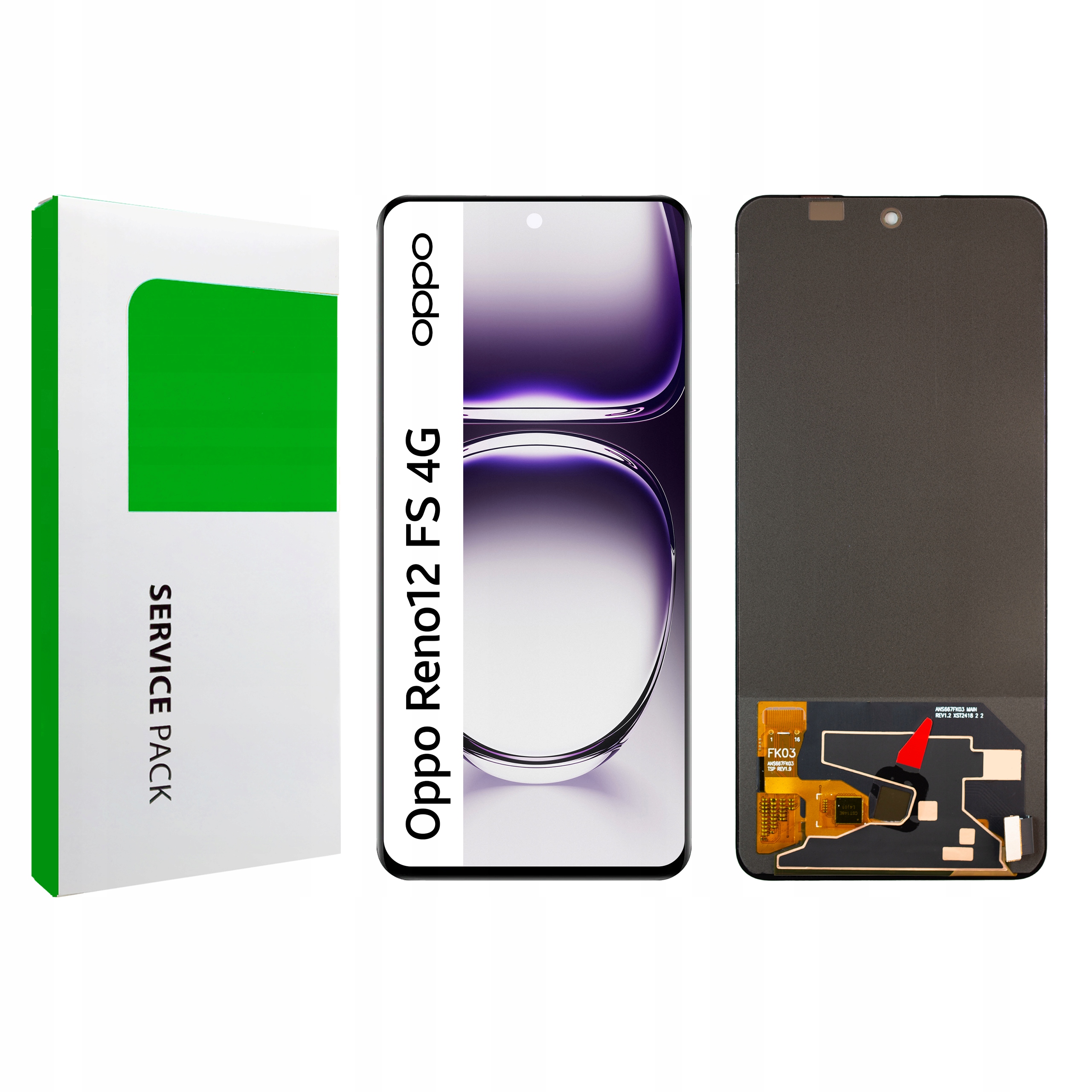 Displej pro Reno12 Fs 4G Originál Zila Display Panel LCD