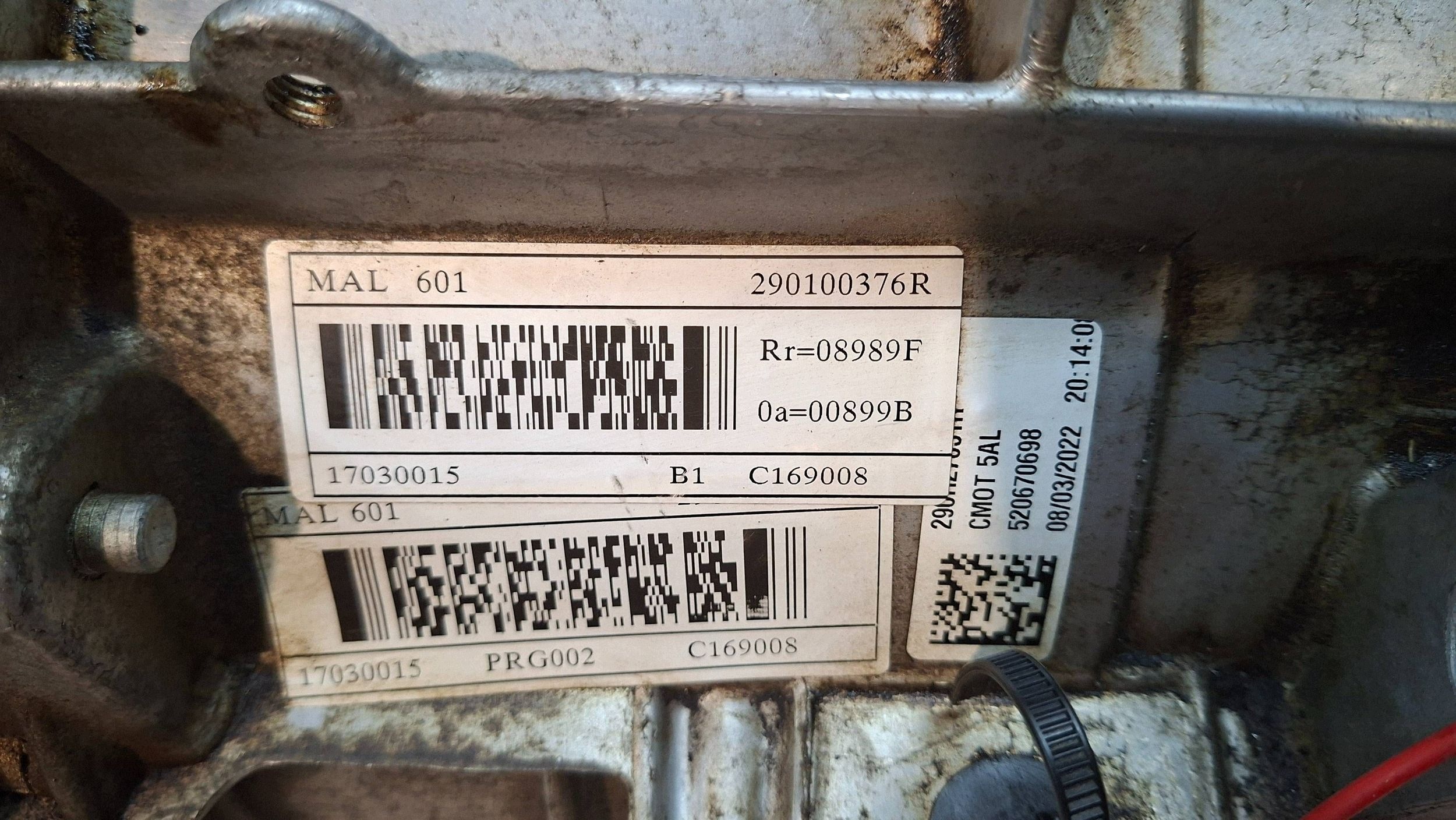 engine electrical 290100376R MAL601 5AL601 Renault Twingo III SMART A453
