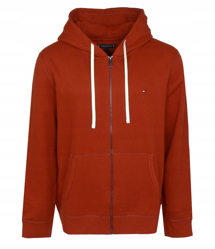 Tommy Hilfiger pánská mikina, rozepínací, červená, XL