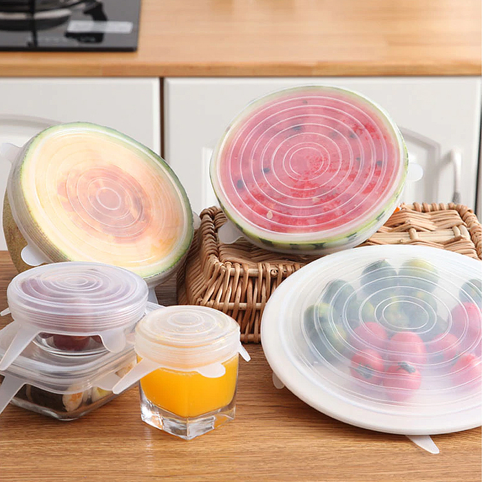 POKRYWKI SILIKONOWE UNIWERSALNE DO ŻYWNOŚCI Marka Skandynawski Dom