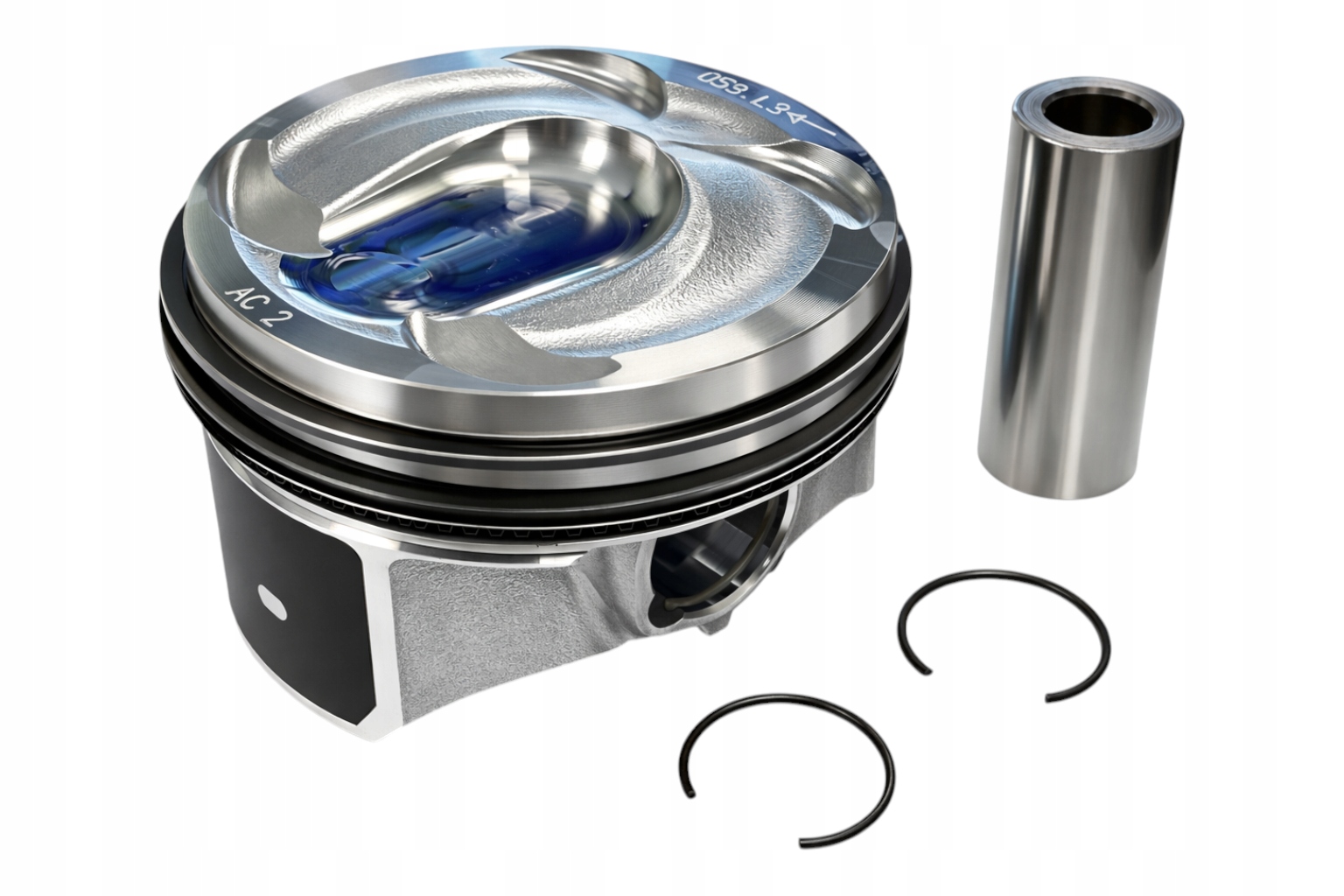 Píst je vhodný pro Volvo S60 XC60 V70 2.0 Turbo benzín B4204T6 B4204T7 trapézový