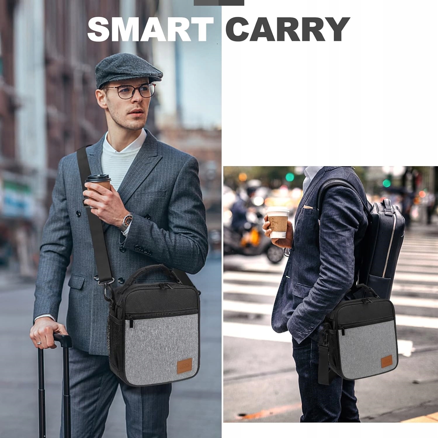 TORBA TERMICZNA PIKNIKOWA NA RAMIĘ LUNCH BOX PIKNIK 7 l Pojemność 7 l