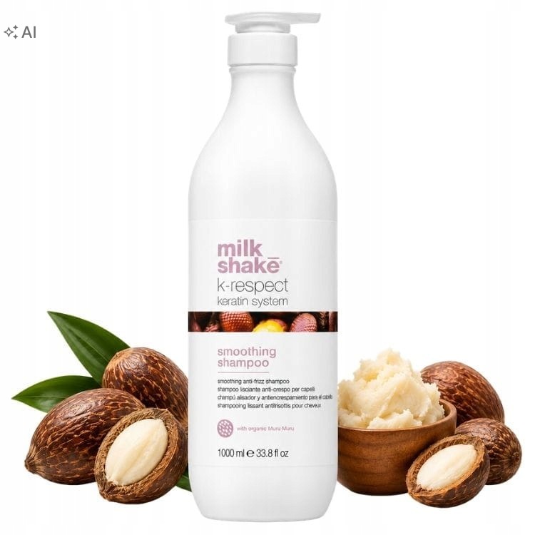 Milk Shake K-respect Smoothing Szampon Do Włosów Wygładzający 1000 ML 1 L