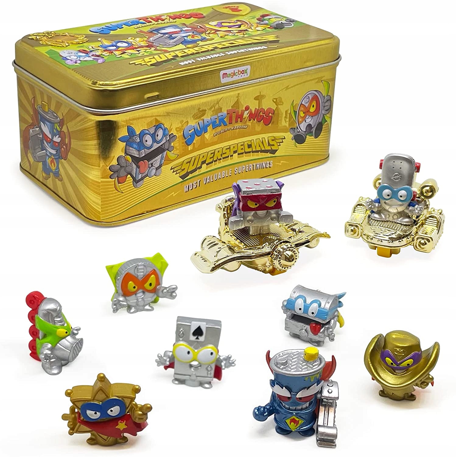 

Zings Things Złota Puszka 9 Figurek Seria 3