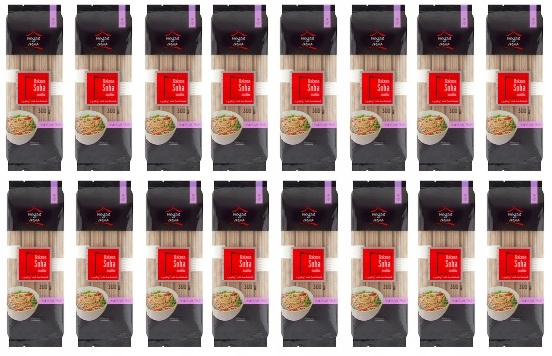 16x 300g House Of Asia makaron soba Karton