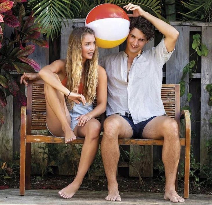 Dmuchana piłka plażowa 61cm 59030 INTEX EAN (GTIN) 6941057450308