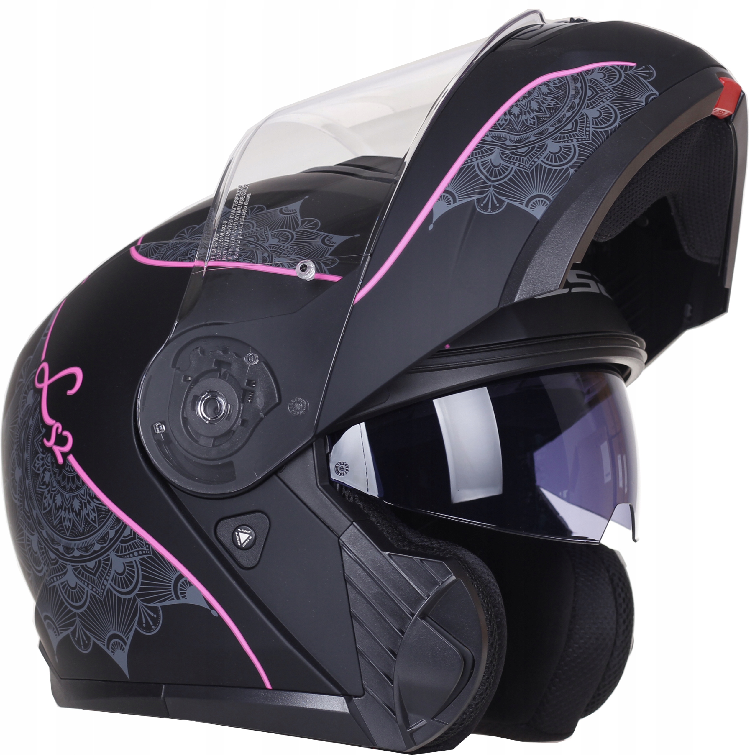 Motocyklová Prilba LS2 FF908 Strobe II Lux Pink veľ. M