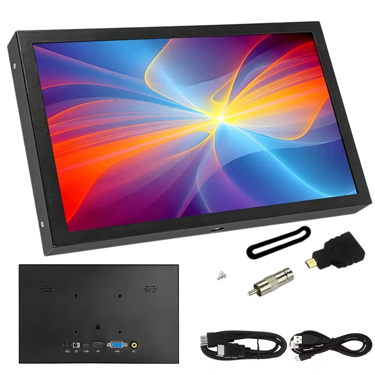LCD monitor LCD-7CAL 7" 1024 x 600 px Ips Pls