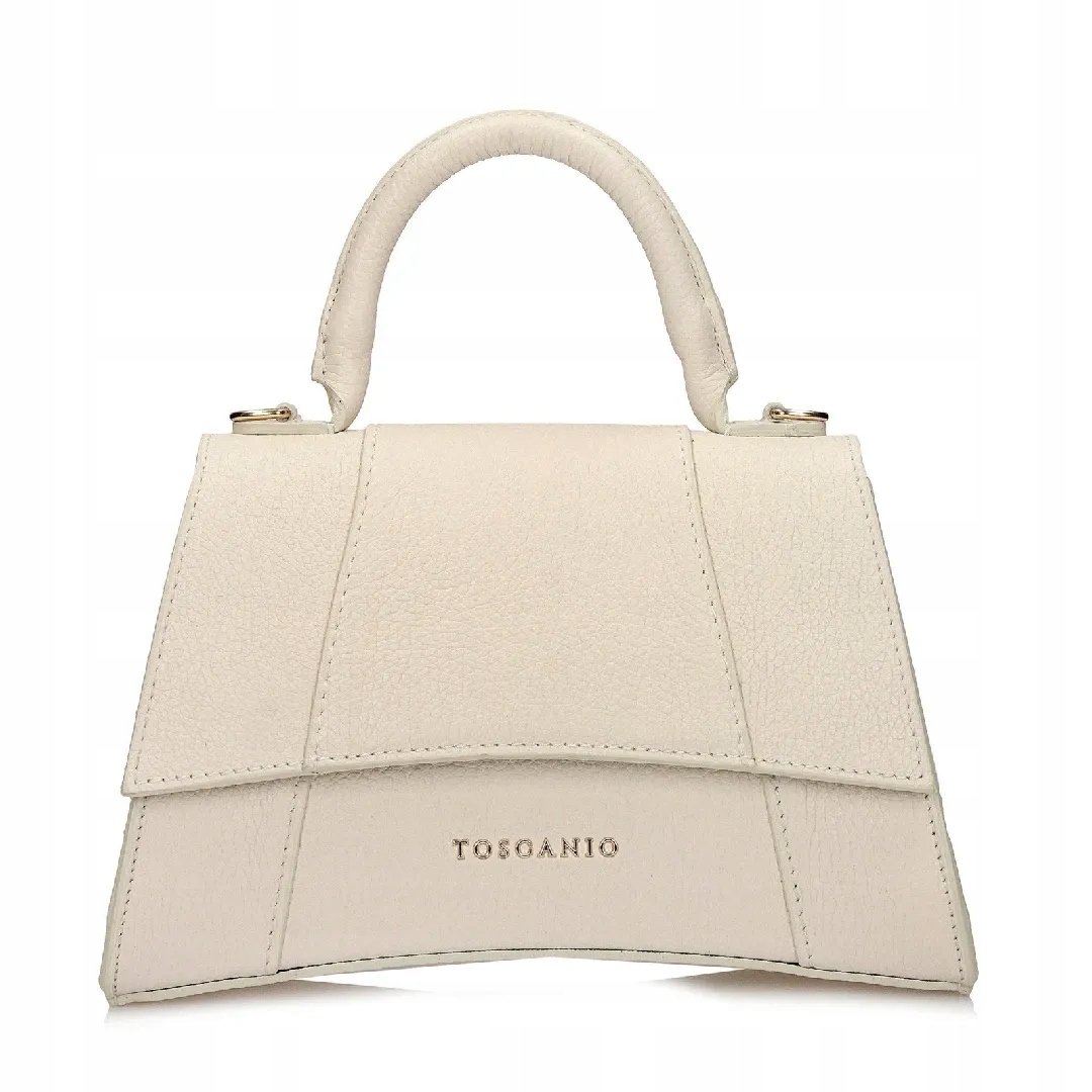 Dámská kabelka Toscanio F65 krémová D37