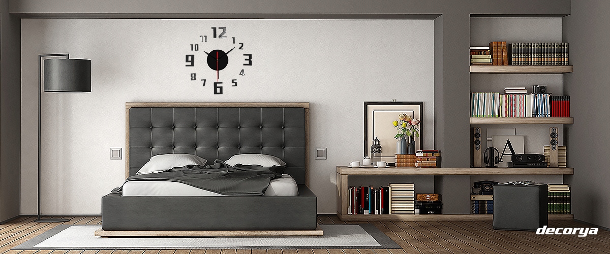 Na Prezent na PARAPETÓWKĘ Zegar Ścienny NAKLEJANY Marka Decorya