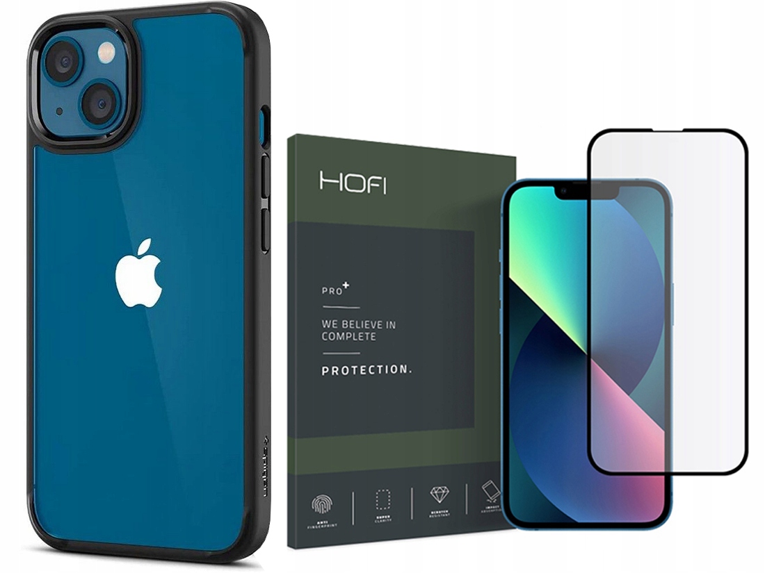 

2-PAK Spigen Etui Case Do Iphone 13 Mini Szkło