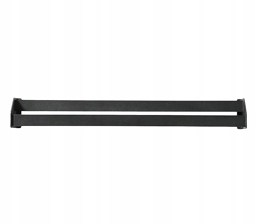 Muubs Tesu Nástenný dvojitý držiak na uteráky 60 cm čierny