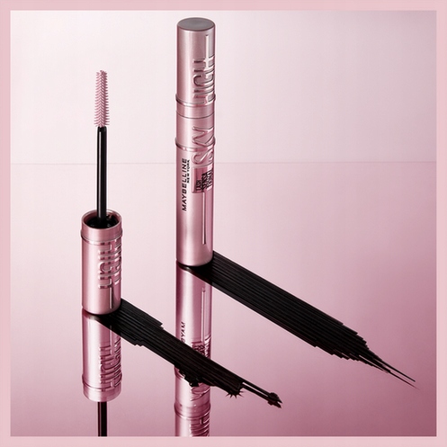 MAYBELLINE Nowy Jork Tusz Do Rzęs Sky High Długie Rzęsy Czarny 2x7,2ml — miniatura 7