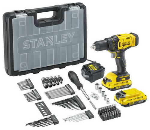Stanley Aku Šroubovák V20 SFMCD700D2A Kufer +80ACC SFMCD700D2A-QW