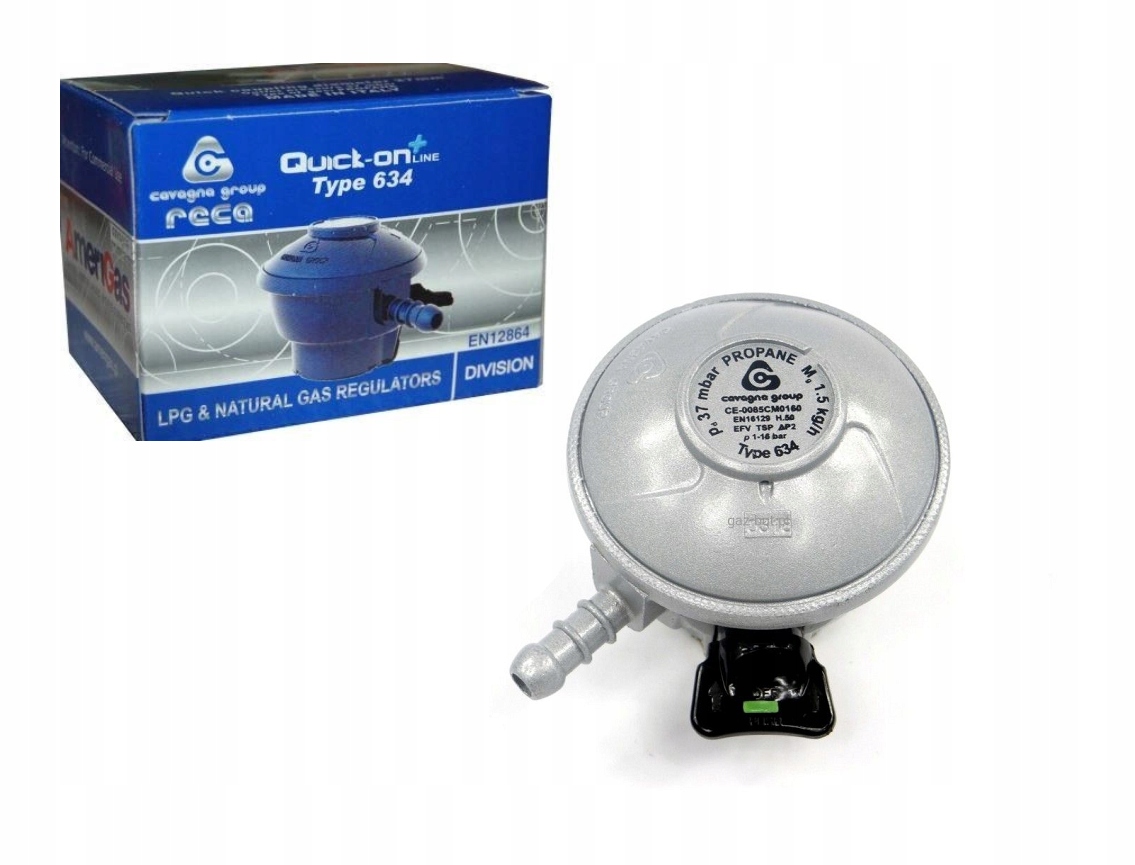Reduktor do butli Amerigas Bp Quick-On typ 634