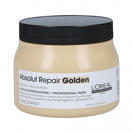 L’Oréal Professionnel Gold Quinoa Proteinová regenerační maska 500 ml