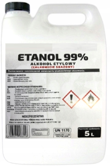 

Etanol Alkohol Etylowy 99% 5L