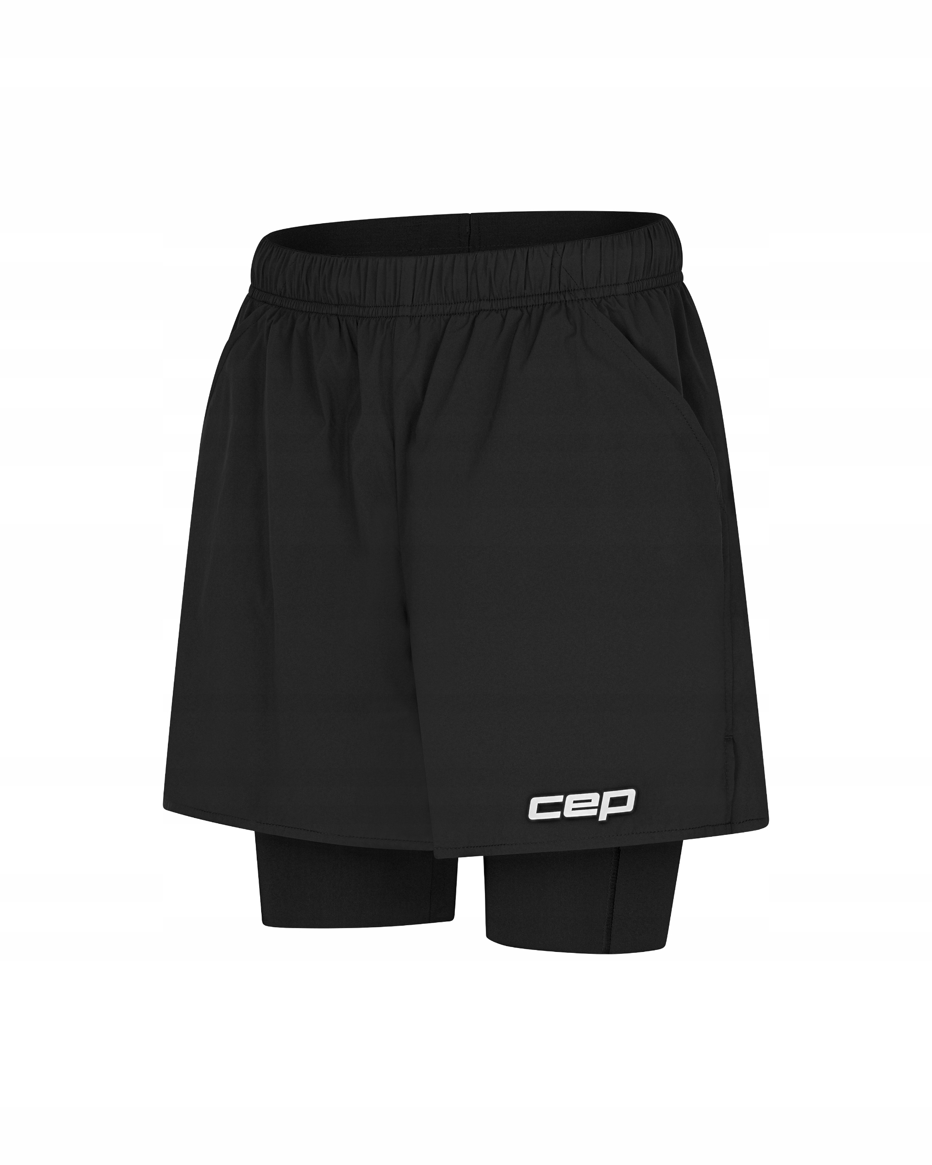 Cep Core Run Damskie kompresyjne spodenki sportowe 2w1 M