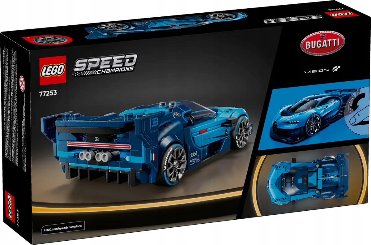 77253 Lego Speed Champions Sportovní hyperauto Bugatti Vision Gt