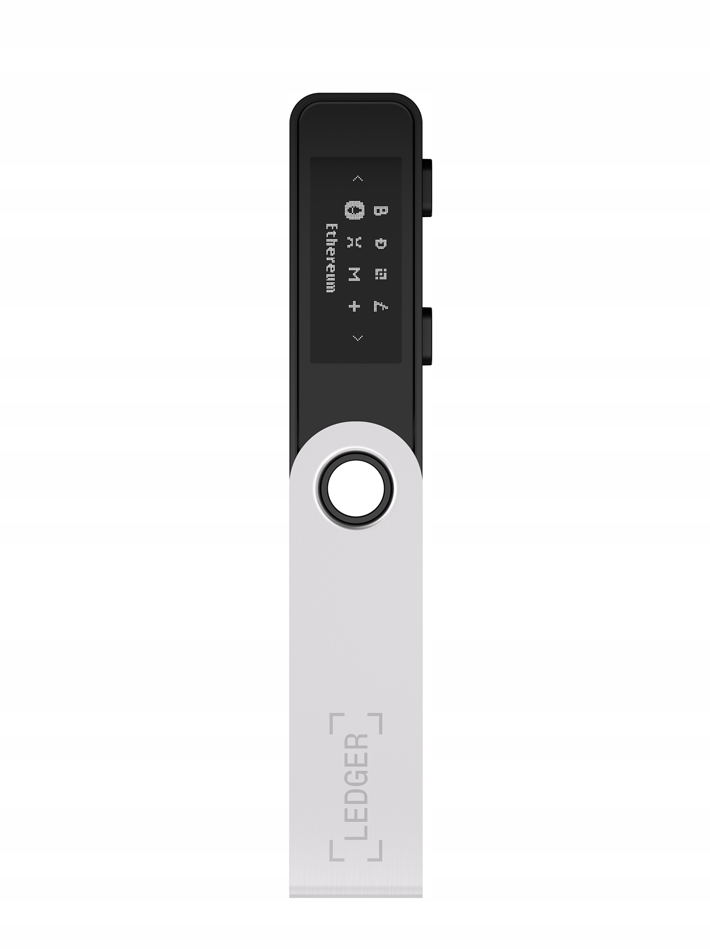 LEDGER NANO S Plus Portfel kryptowaluty Bitcoin Producent Ledger