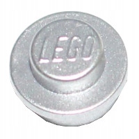 

Lego Kl. 1x1 okrągły Metal Silver 4073 4249039 New