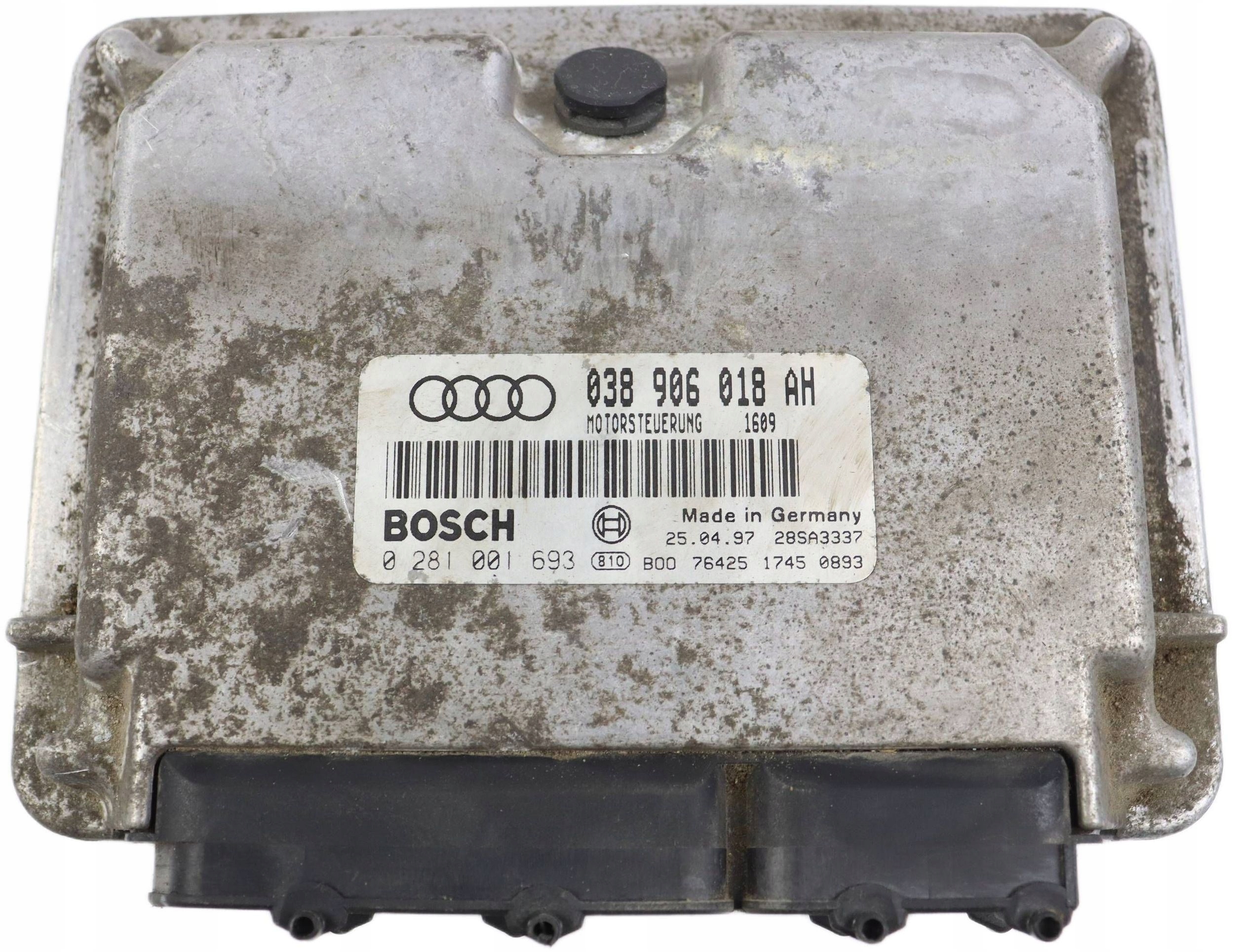AUDI A3 8L module control unit of the engine 1.9 TDI 038906018AH 0281001693