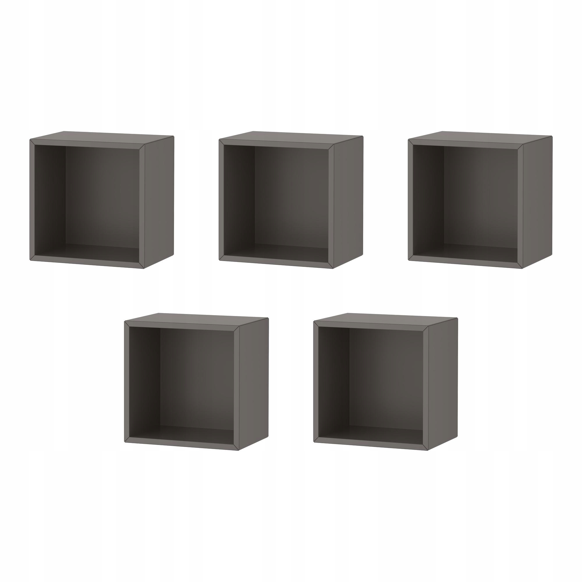 5 ks Eket Skříňka Tmavě šedá 35x25x35 cm Moderní design