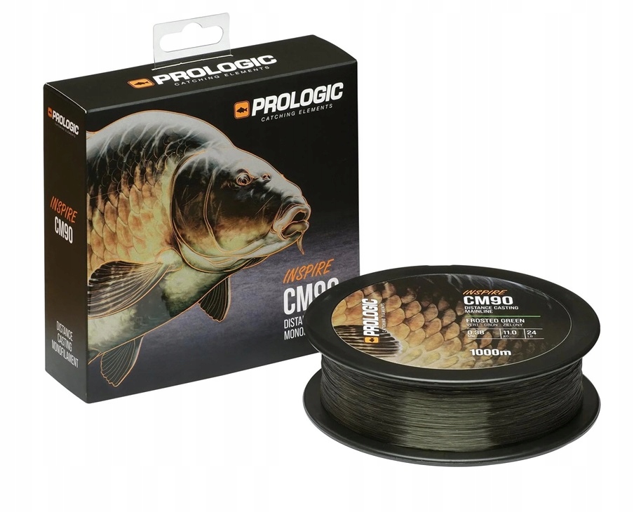 Żyłka rzutowa Prologic CM90 Casting 1000m 12kh 0.40mm zielona