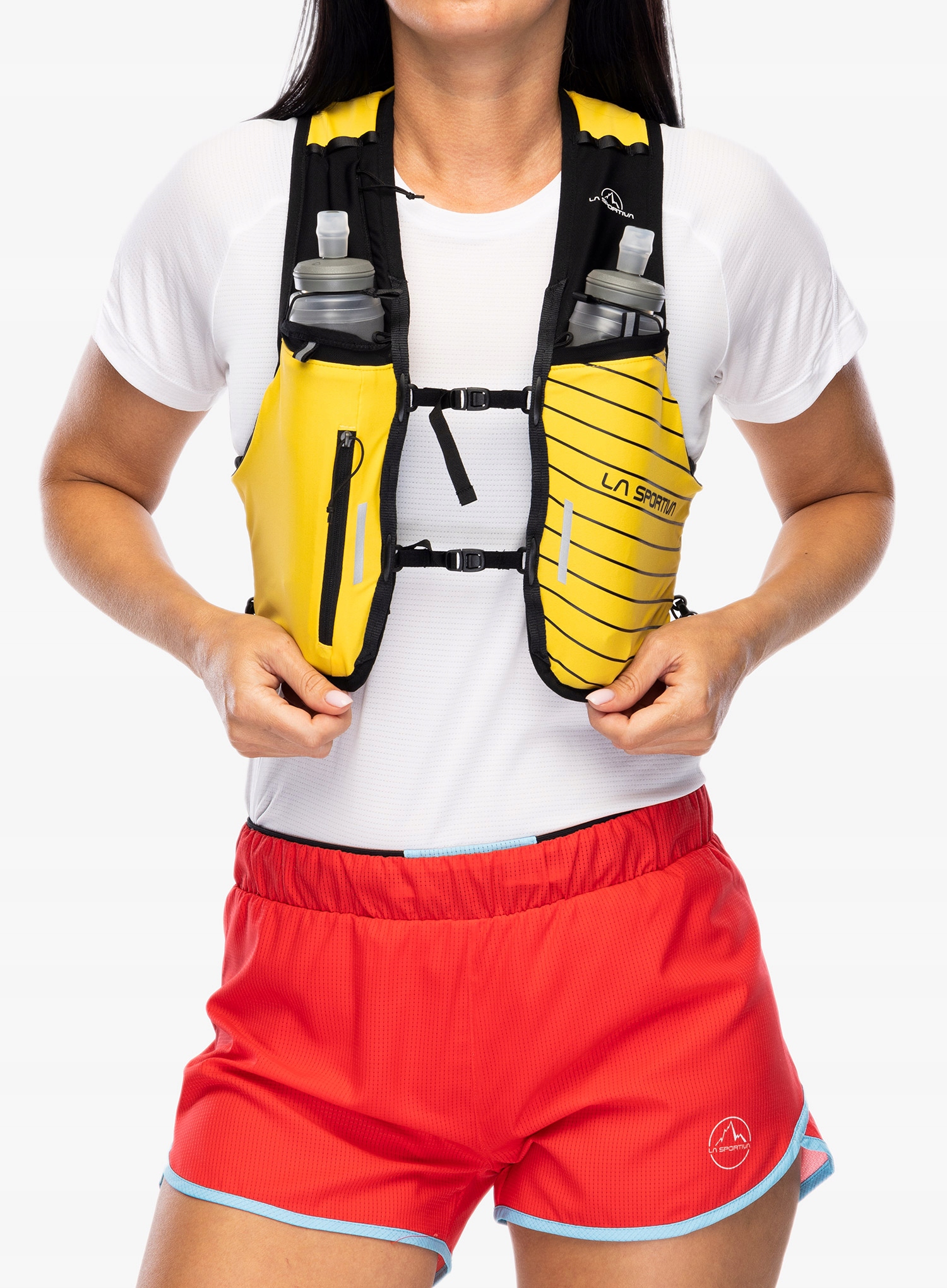 Kamizelka biegowa La Sportiva Ultra Trail Vest 10L yellow/black L