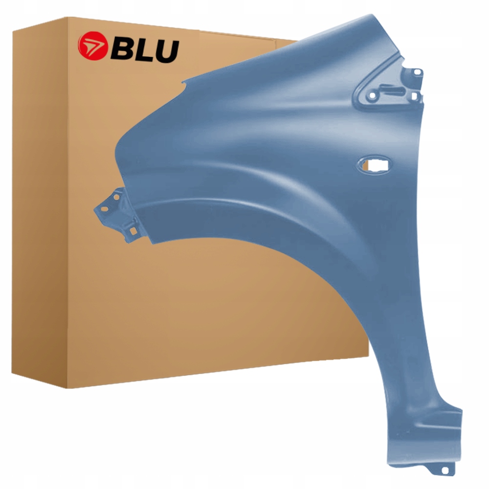 Blu Blatník Toyota Aygo I 8R3 levý modrý 05-14 přední GraphitBlau