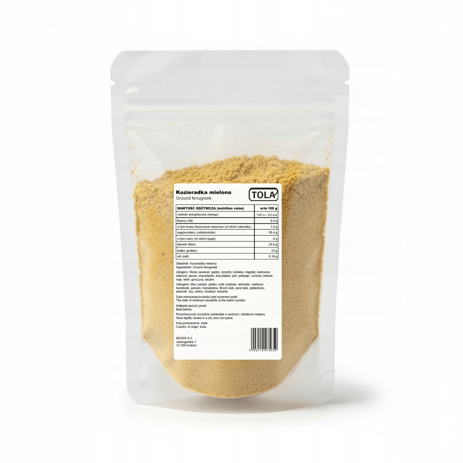 Levně Pískavice mletý koření 10 kg – vysoká kvalita Tola