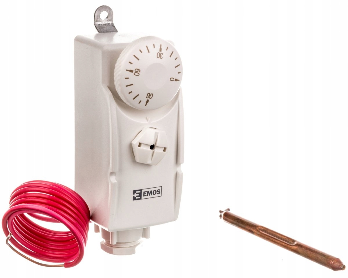 

Termostat ręczny z czujnikiem T80F 0-90°C 16A 230V