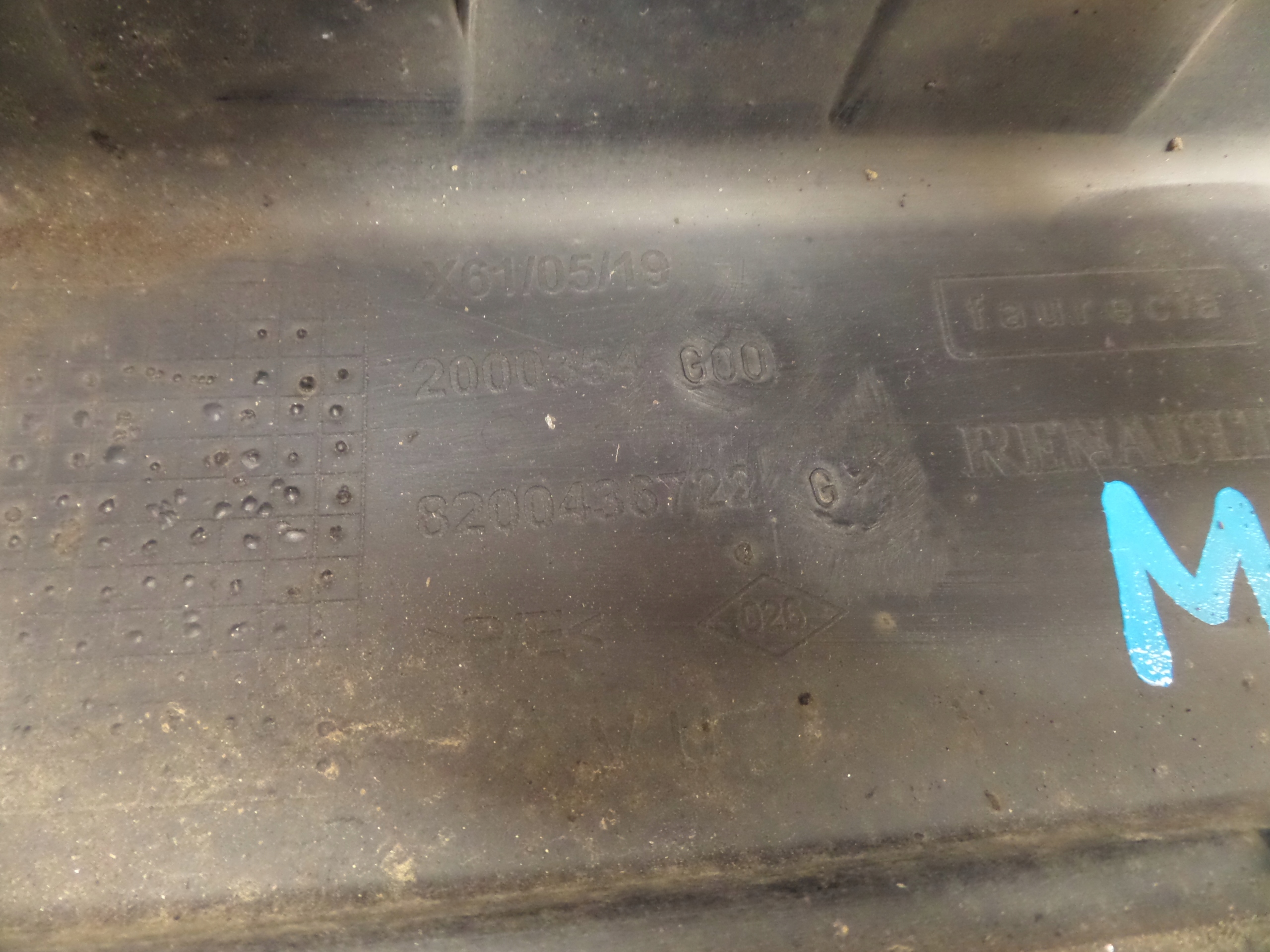 RENAULT KANGOO bumper rear complete PDC 8200436722G