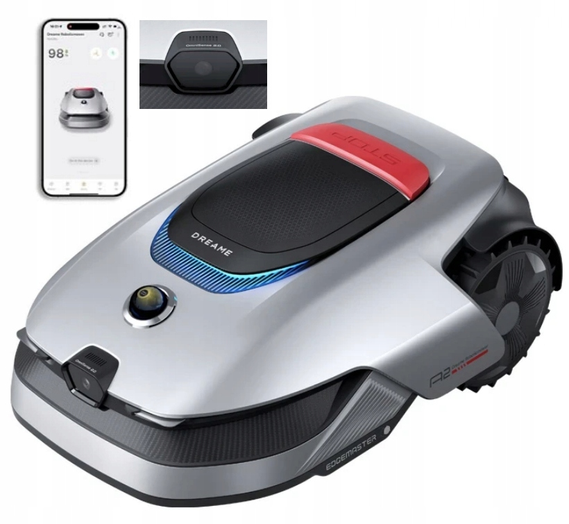 Sada robotické sekačky Dreame A2 Sekačka 3000 m² LiDAR OmniSense Kamera