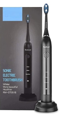 Szczoteczka Elektryczna Soniczna Lachen RM-ST051B Końcówki