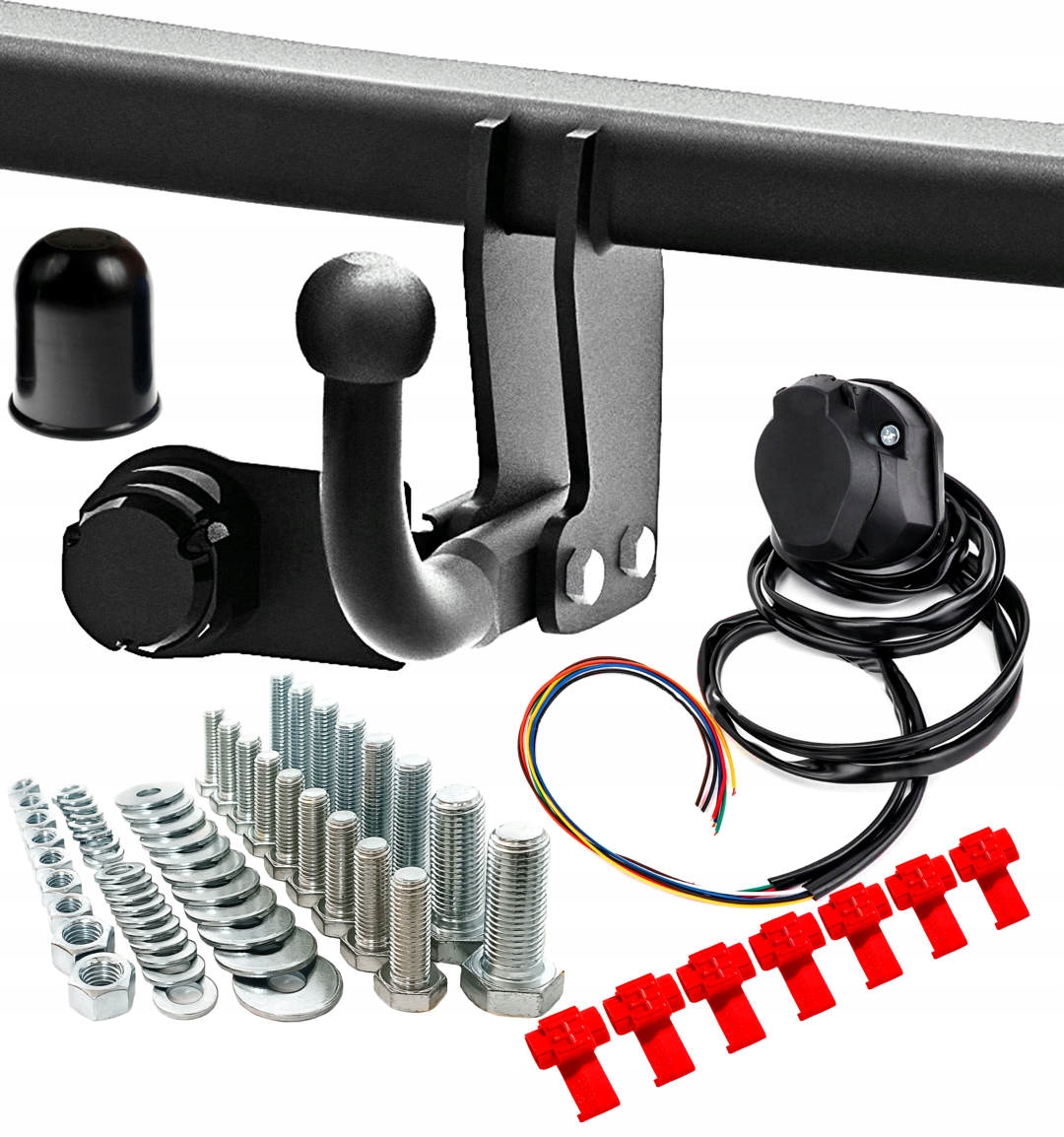 HAK HOLOWNICZY Seat ALTEA 2004-2015r Altea XL Freetrack +WIĄZKA 13pin Rodzaj kuli Odkręcana