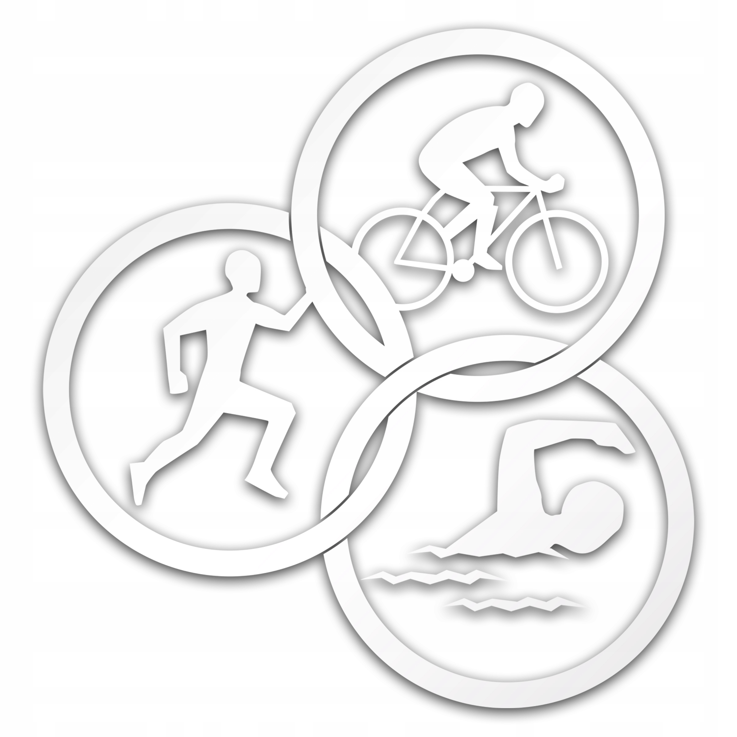 

Triathlon Hobby Sport Naklejka Odblaskowa Na Auto