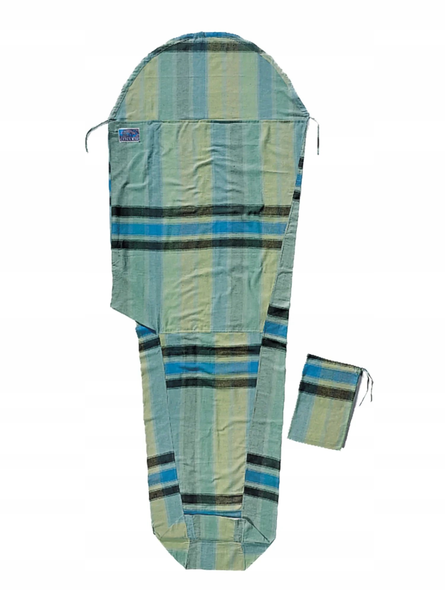 Vložka do spacáku Cocoon MummyLiner Flannel africký rainbow