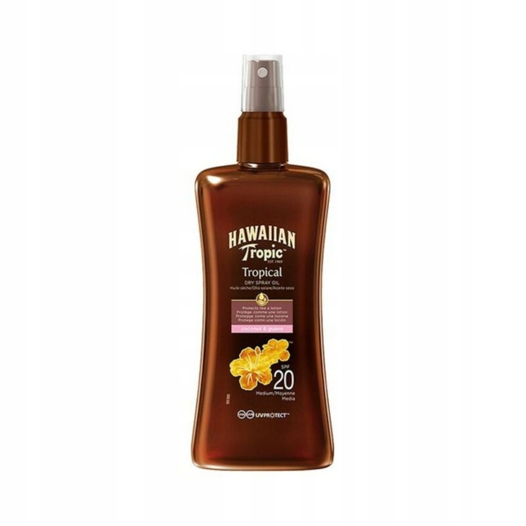 Olej na ochranu vlasů Hawaiian Tropic Y301017604 Spf 20 200 ml