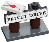 

Lego Harry Potter Znak Privet Drive Nowy