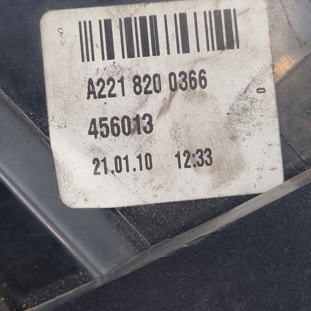 light rear rear part side left Mercedes-Benz S W221 A2218200366