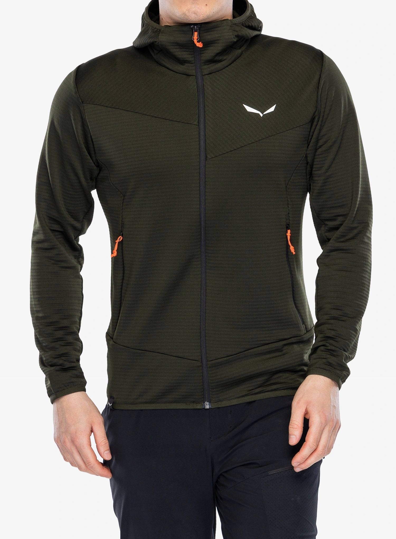 Bluza z kapturem Salewa Puez Altavia Pl Hd Jacket dark olive XL