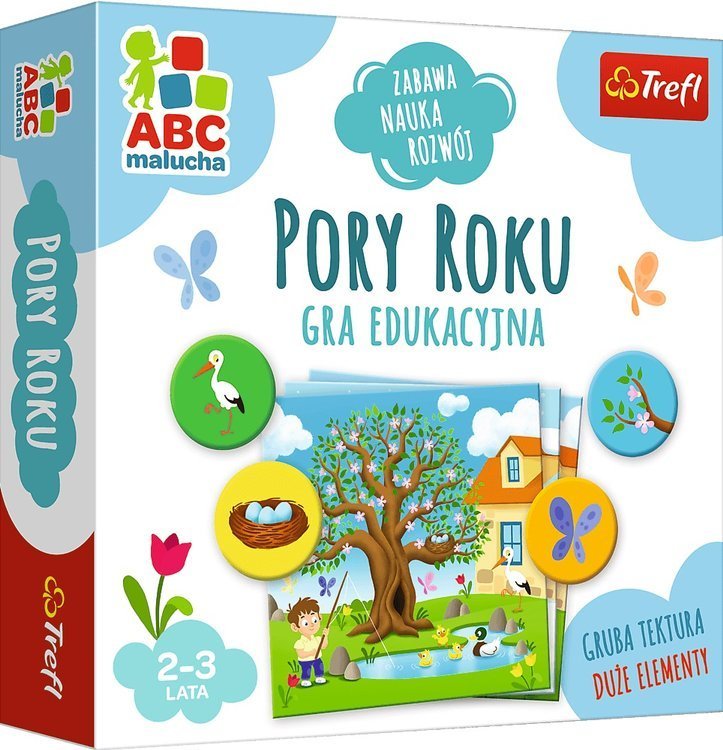 Gra Edukacyjna Pory Roku Abc Malucha 01941 Trefl