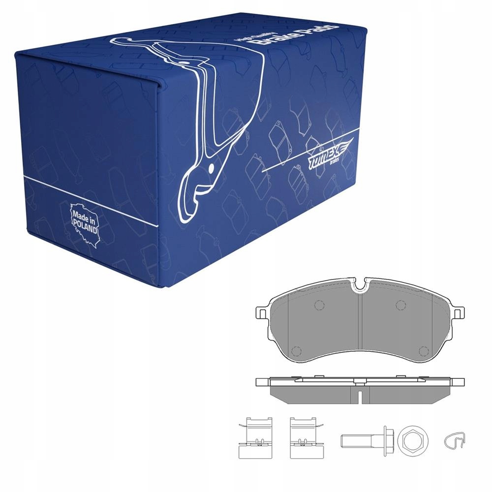 Brzdové Destičky Tomex Brakes Tx 18-58 přední náprava